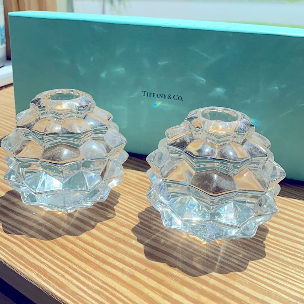 Vintage Tiffany candle holders